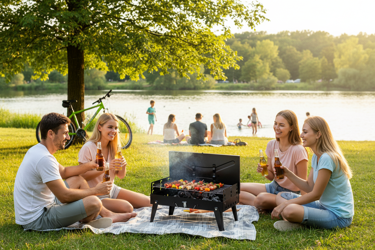 Terra Cook – Tragbarer Koffergrill (DE)