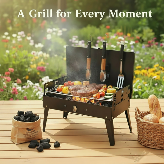 Terra Cook – Tragbarer Koffergrill (DE)