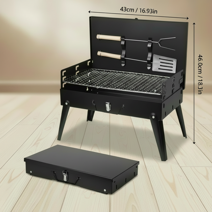Terra Cook – Tragbarer Koffergrill (DE)